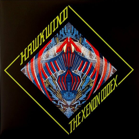 hawkwind xenox code NEW UK 180 gram LIMITED EDITION 2 lp red vinyl set - space